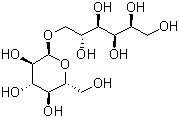 Isomaltitol molecular structure (CAS 534-73-6)