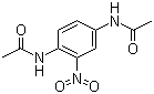 1,4-二乙酰氨基-2-硝基苯分子结构 (CAS 5345-53-9)