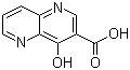 4-Hydroxy-1,5-naphthyridine-3-carboxylic acid molecular structure (CAS 53512-10-0)