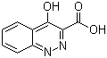 4-Hydroxycinnoline-3-carboxylic acid molecular structure (CAS 53512-17-7)