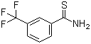 3-Trifluoromethylthiobenzamide molecular structure (CAS 53515-17-6)