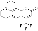 Coumarin 153 molecular structure (CAS 53518-18-6)