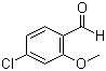 4-Chloro-2-methoxybenzaldehyde molecular structure (CAS 53581-86-5)