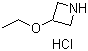 3-Ethoxyazetidine hydrochloride molecular structure (CAS 535924-73-3)
