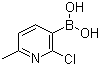 (2-Chloro-6-methylpyridin-3-yl)boronic acid molecular structure (CAS 536693-95-5)