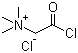 N-Chlorobetainyl chloride molecular structure (CAS 53684-57-4)