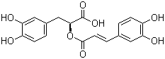迷迭香酸分子结构 (CAS 537-15-5)
