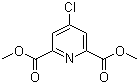 2,6-Bis(carbomethoxy)-4-chloropyridine molecular structure (CAS 5371-70-0)