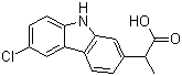 Carprofen molecular structure (CAS 53716-49-7)