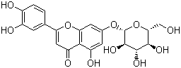 Cynaroside molecular structure (CAS 5373-11-5)