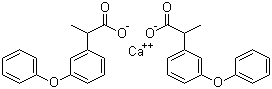 非诺洛芬钙分子结构 (CAS 53746-45-5)