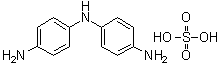 4,4'-二氨基二苯胺硫酸盐分子结构 (CAS 53760-27-3)