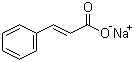 Sodium cinnamate molecular structure (CAS 538-42-1)