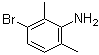 3-Bromo-2,6-dimethylaniline molecular structure (CAS 53874-26-3)