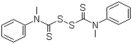 二硫化二甲基二苯基秋兰姆分子结构 (CAS 53880-86-7)