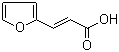 structure of CAS# 539-47-9, Furylacrylic acid ;3-(2-Furyl)-acrylic acid; 3-(2-Furyl)-2-propenoic acid;