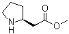 Methyl (S)-2-pyrrolidineacetate molecular structure (CAS 53912-83-7)