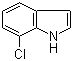 structure of CAS# 53924-05-3, 7-Chloroindole;7-Chloro-1H-indole