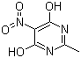 structure of CAS# 53925-27-2, 2-Methyl-5-nitro-4,6-pyrimidinediol;2-Methyl-5-nitro-4,6-dihydroxypyrimidine; 4,6-Dihydroxy-2-methyl-5-nitropyrimidine; 6-Hydroxy-2-methyl-5-nitro-4(1H)-pyrimidinone