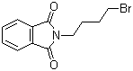 N-(4-溴丁基)邻苯二甲酰亚胺分子结构 (CAS 5394-18-3)