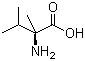 (S)-2-氨基-2,3-二甲基丁酸分子结构 (CAS 53940-83-3)