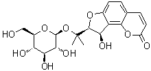 Apterin molecular structure (CAS 53947-89-0)