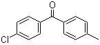4-氯-4'-甲基二苯甲酮分子结构 (CAS 5395-79-9)