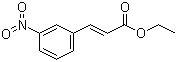 3-硝基肉桂酸乙酯分子结构 (CAS 5396-71-4)