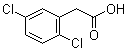 2,5-Dichlorobenzeneacetic acid molecular structure (CAS 5398-79-8)