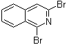 1,3-二溴异喹啉分子结构 (CAS 53987-60-3)