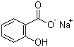 structure of CAS# 54-21-7, Sodium salicylate;Salicylic acid sodium salt; 2-Hydroxybenzoic acid sodium salt