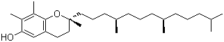 structure of CAS# 54-28-4, D-gamma-Tocopherol;[2R-[2R*(4R*,8R*)]]-3,4-Dihydro-2,7,8-trimethyl-2-(4,8,12-trimethyltridecyl)-2H-benzopyran-6-ol