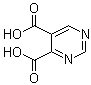 4,5-Pyrimidinedicarboxylic acid molecular structure (CAS 54001-63-7)