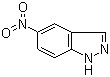 5-硝基吲唑分子结构 (CAS 5401-94-5)
