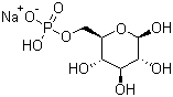 结构式 CAS# 54010-71-8, D-葡萄糖-6-磷酸钠盐
