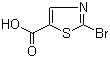 structure of CAS# 54045-76-0, 2-Bromo-5-thiazolecarboxylic acid;2-Bromothiazole-5-carboxylic acid