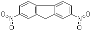 结构式 CAS# 5405-53-8, 2,7-二硝基芴