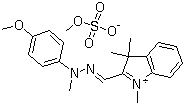 碱性黄 28分子结构 (CAS 54060-92-3)