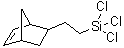 (2-Bicyclo[2.2.1]hept-5-en-2-ylethyl)trichlorosilane molecular structure (CAS 54076-73-2)
