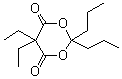5,5-二乙基-2,2-二丙基-1,3-二恶烷-4,6-二酮分子结构 (CAS 5408-18-4)
