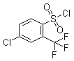 结构式 CAS# 54090-42-5, 4-氯-2-(三氟甲基)苯磺酰氯