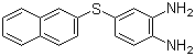 4-(2'-萘硫基)-1,2-苯二胺分子结构 (CAS 54092-93-2)