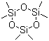 结构式 CAS# 541-05-9, 六甲基环三硅氧烷