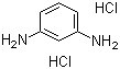 structure of CAS# 541-69-5, Benzene-1,3-diamine dihydrochloride;m-Phenylenediamine dihydrochloride