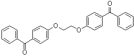 [乙烷-1,2-二基二(氧基苯-4,1-二基)]二(苯基甲酮)分子结构 (CAS 5410-01-5)