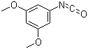 1-异氰酸-3,5-二甲氧基苯酯分子结构 (CAS 54132-76-2)