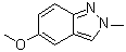 5-Methoxy-2-methyl-2H-indazole molecular structure (CAS 541539-88-2)