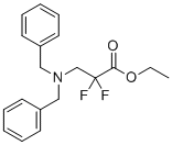 Ethyl 3-(dibenzylamino)-2,2-difluoropropanoate molecular structure (CAS 541547-36-8)