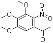 1-(3,4,5-Trimethoxy-2-nitrophenyl)ethanone molecular structure (CAS 54173-39-6)