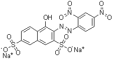 硝嗪黄分子结构 (CAS 5423-07-4)